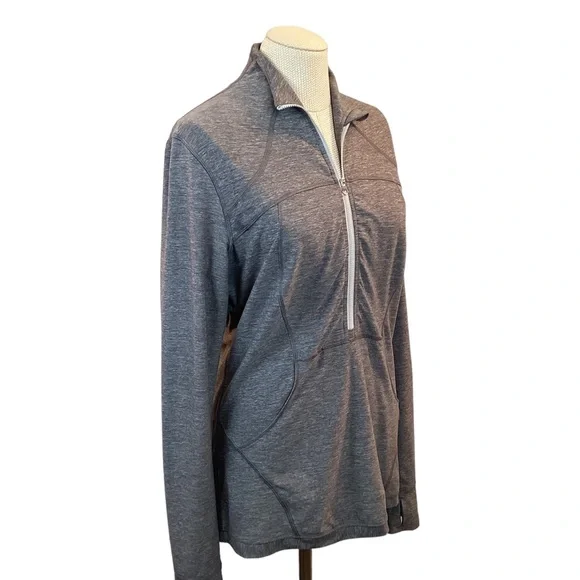 Lululemon Define 1/2 Zip Jacket Gray